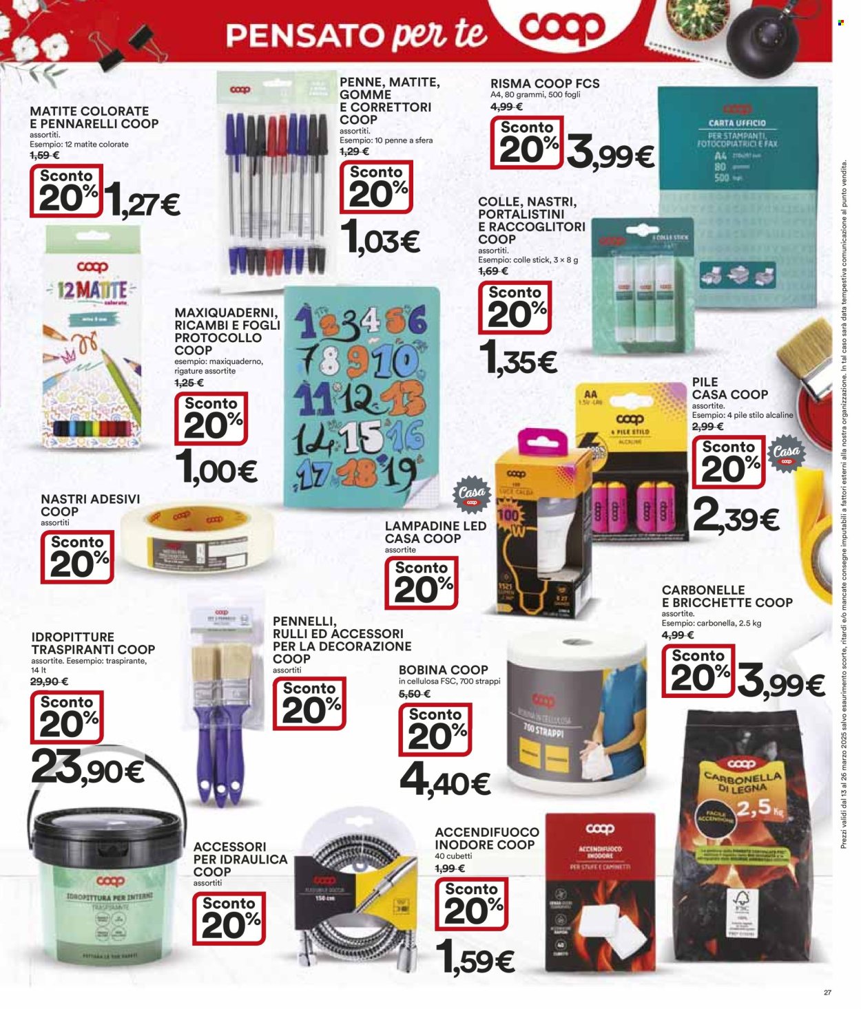 Volantino Coop - 13/3/2025 - 26/3/2025. Pagina 27