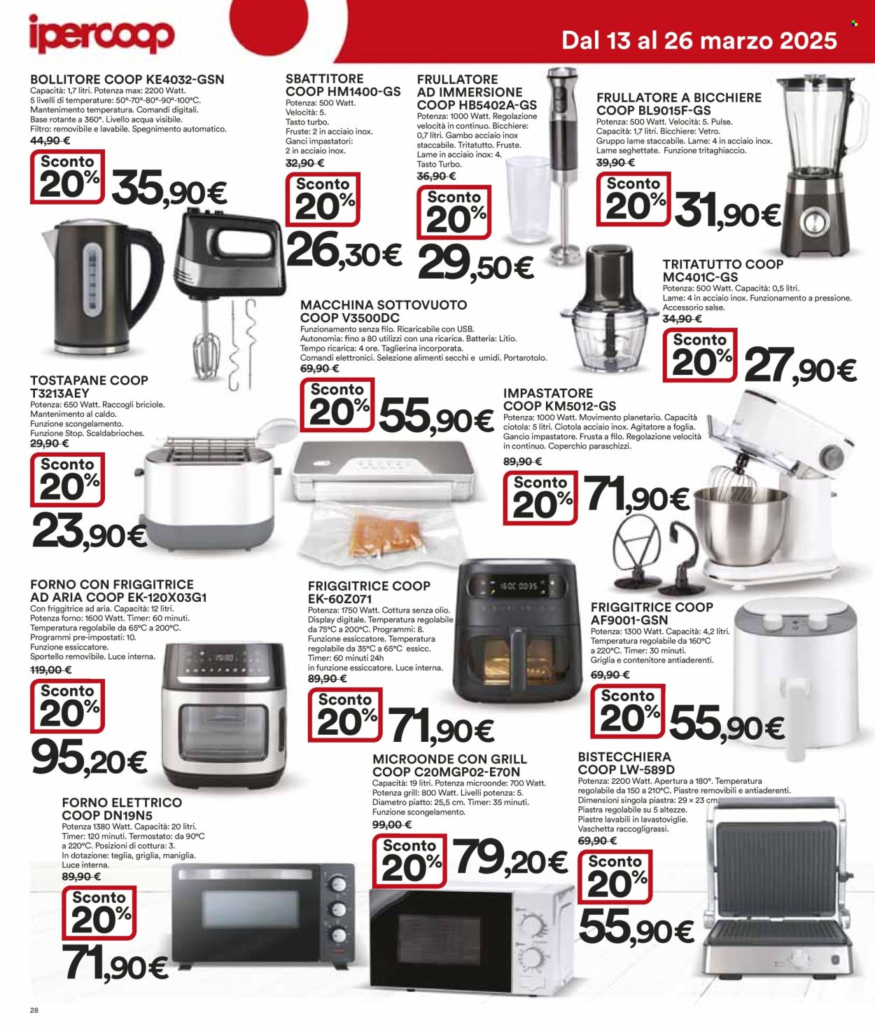 Volantino Coop - 13/3/2025 - 26/3/2025. Pagina 28