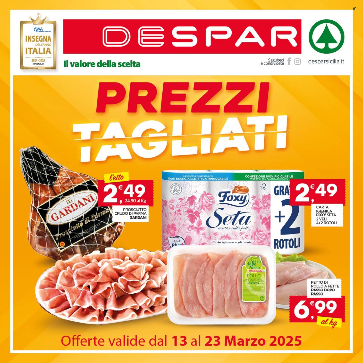 Volantino Despar - 13/3/2025 - 23/3/2025. Pagina 1