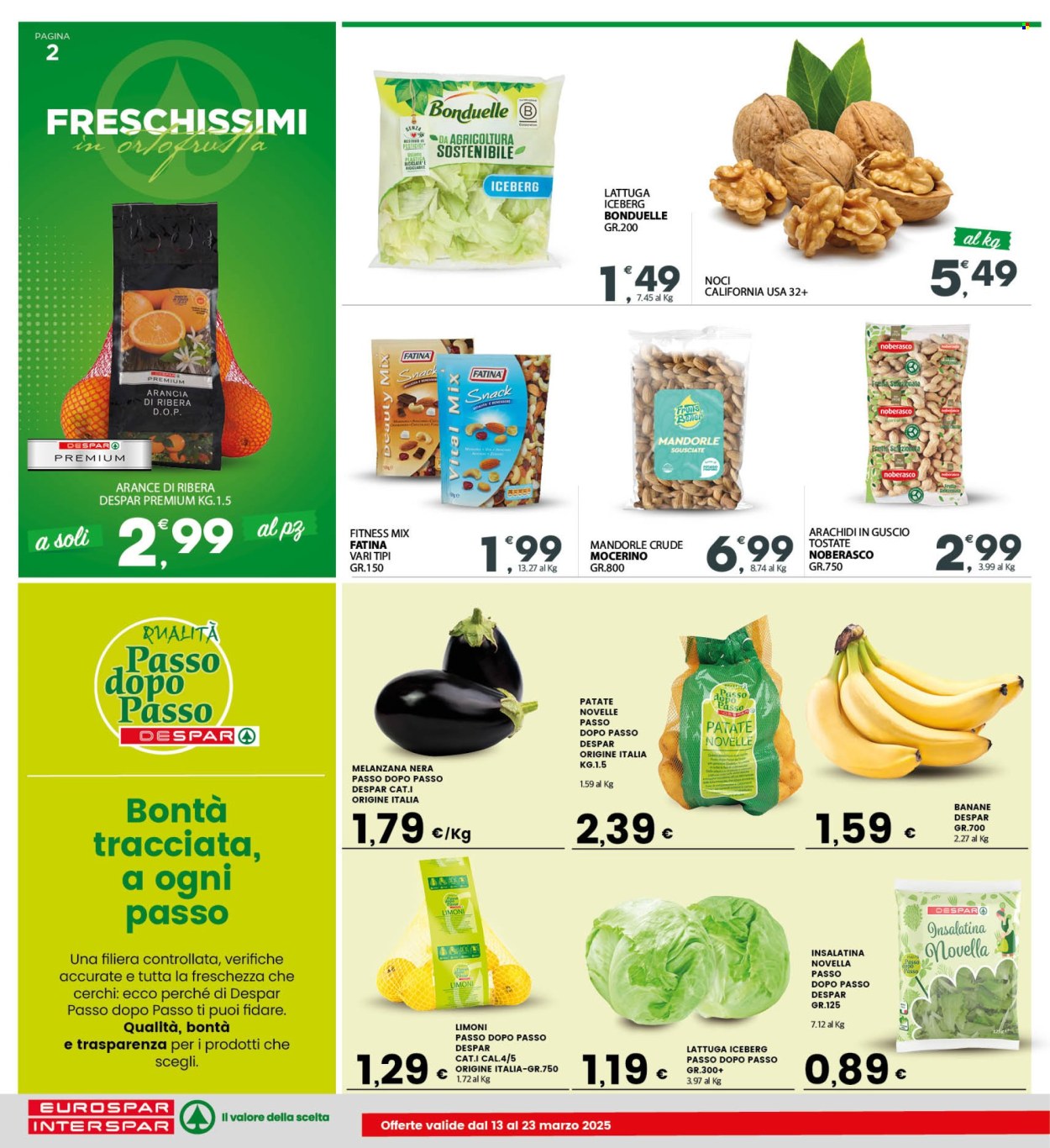 Volantino Eurospar - 13/3/2025 - 23/3/2025. Pagina 2