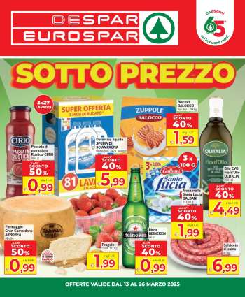 Volantino Despar - 13/3/2025 - 26/3/2025.