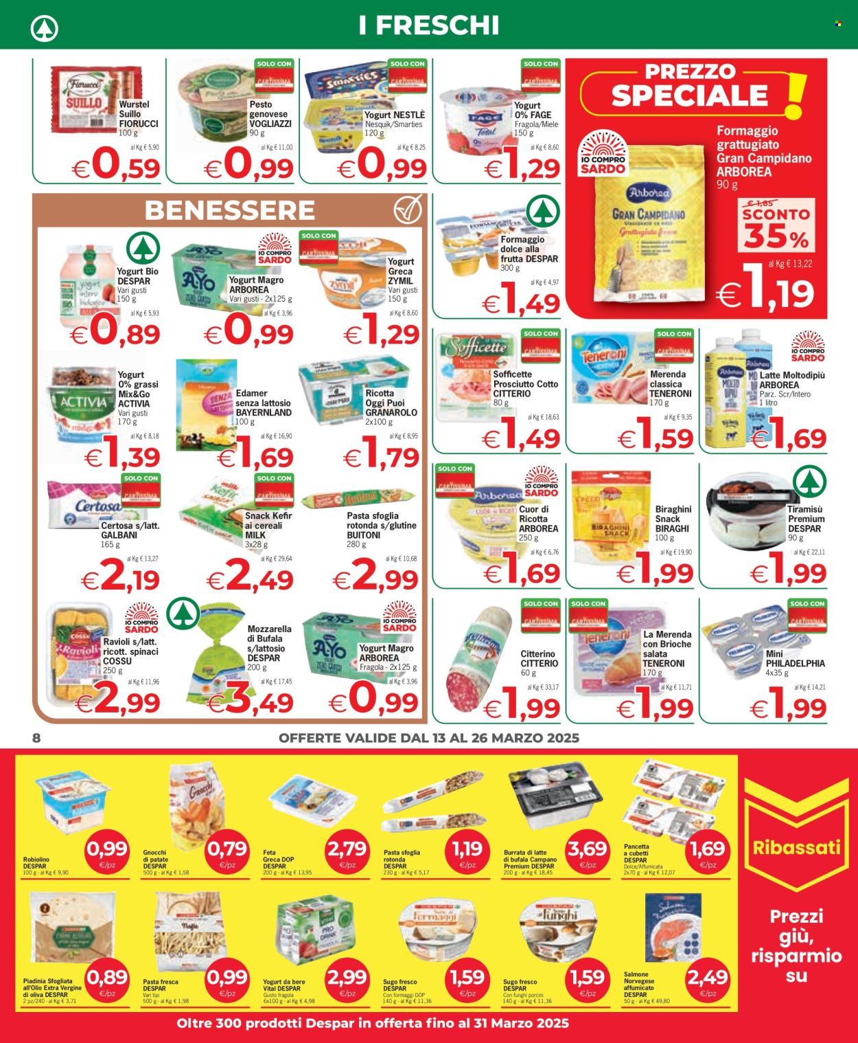 Volantino Despar - 13/3/2025 - 26/3/2025. Pagina 8