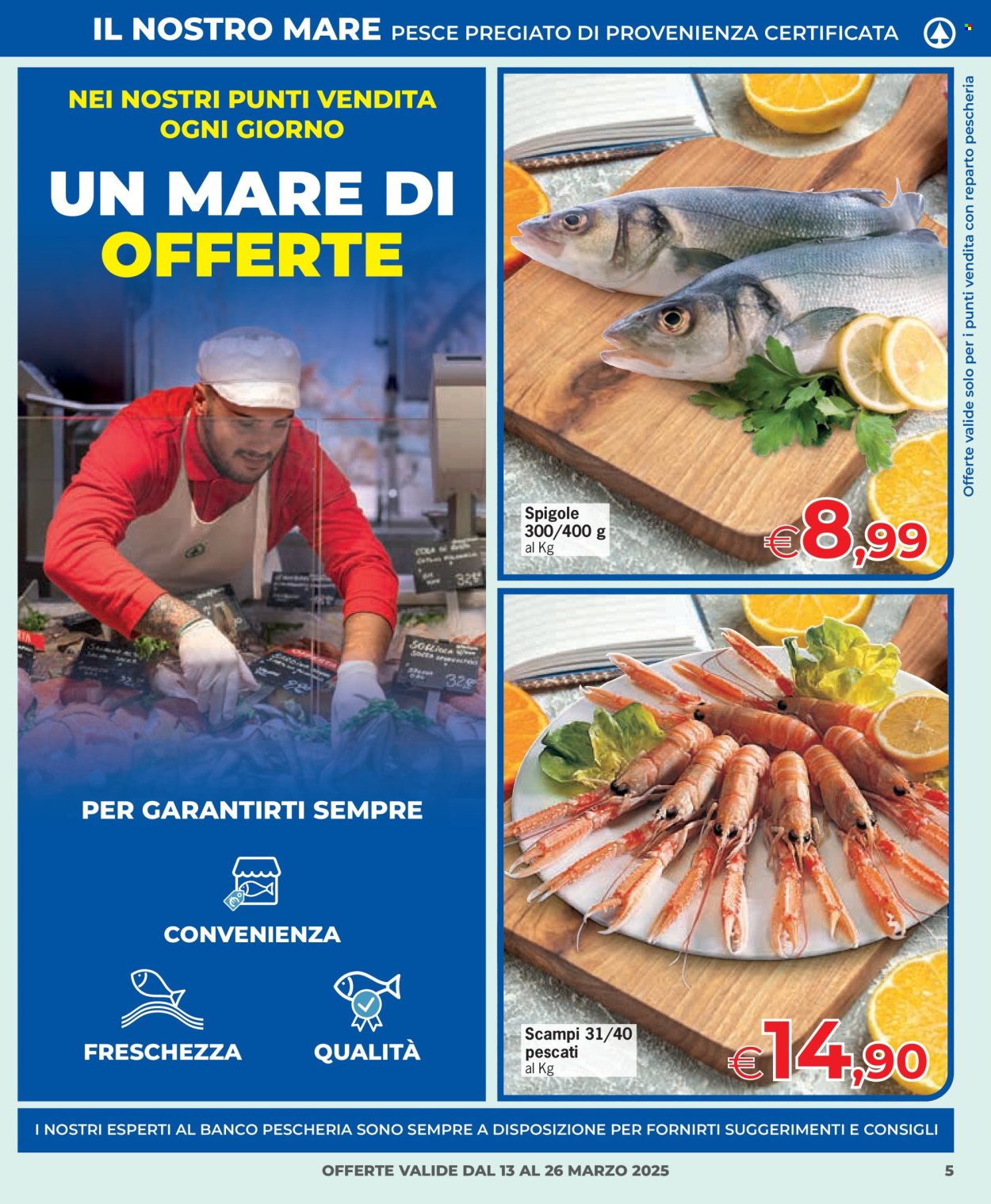 Volantino Eurospar - 13/3/2025 - 26/3/2025. Pagina 5