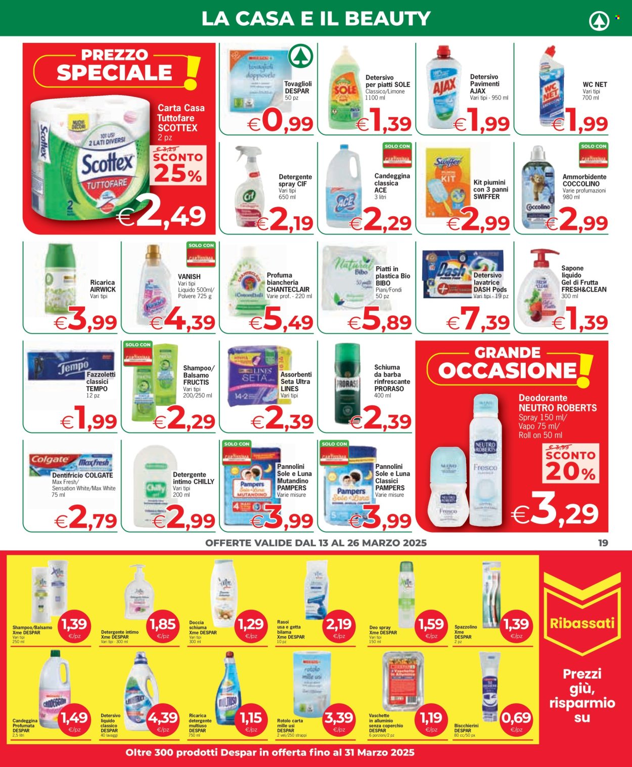 Volantino Eurospar - 13/3/2025 - 26/3/2025. Pagina 19