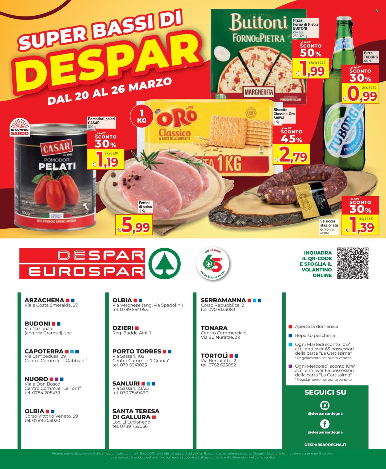 Volantino Eurospar - 13/3/2025 - 26/3/2025. Pagina 20
