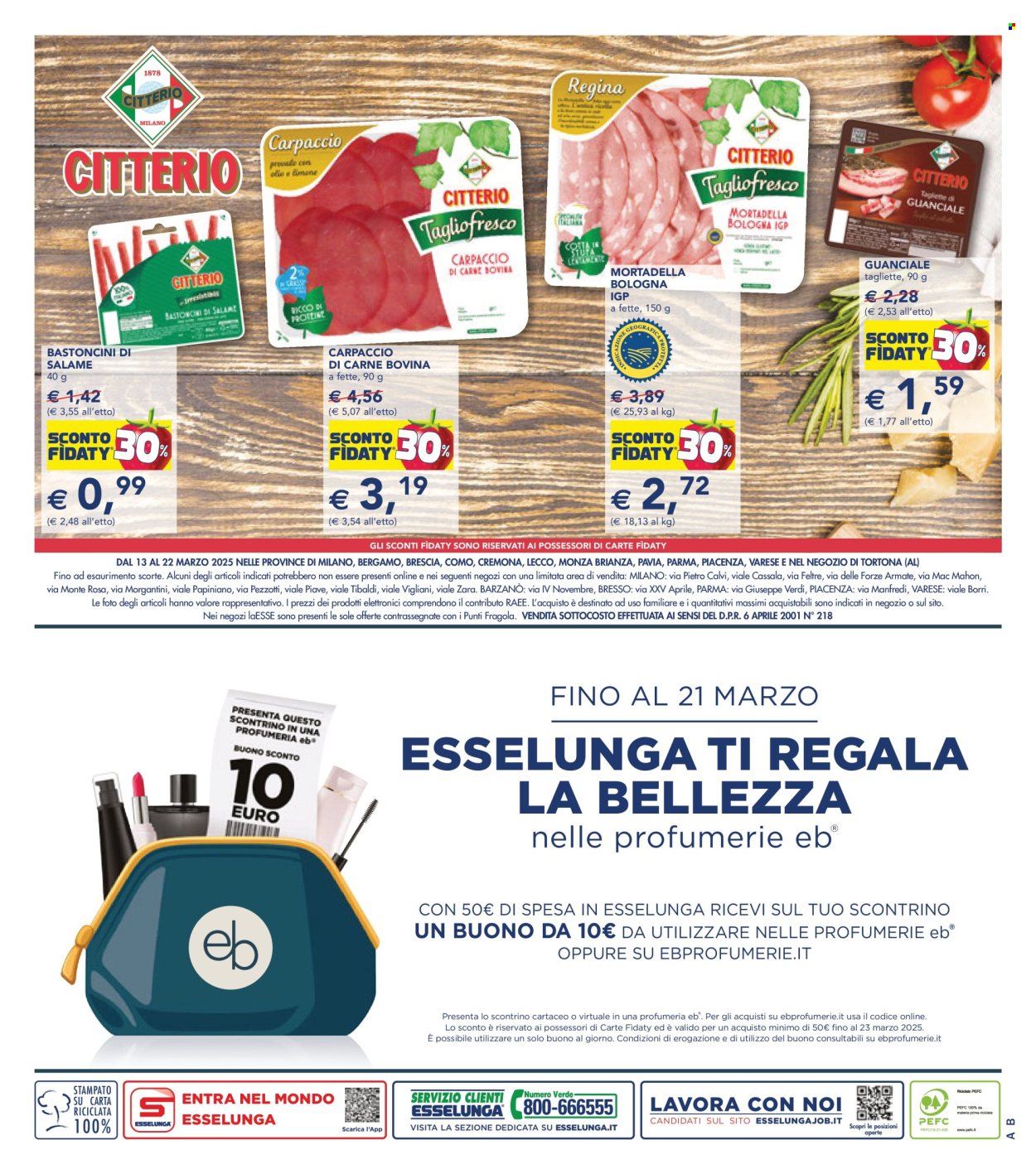Volantino Esselunga - 13/3/2025 - 22/3/2025. Pagina 25