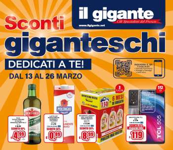 Volantino Il Gigante - 13/3/2025 - 26/3/2025.