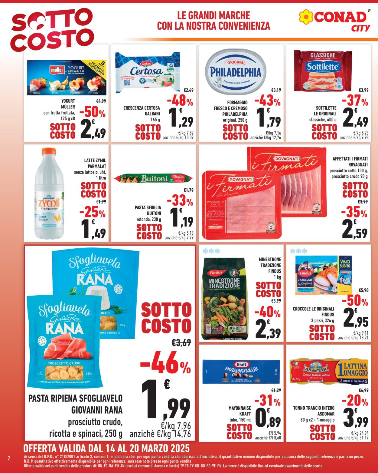 Volantino Conad City - 14/3/2025 - 20/3/2025. Pagina 2