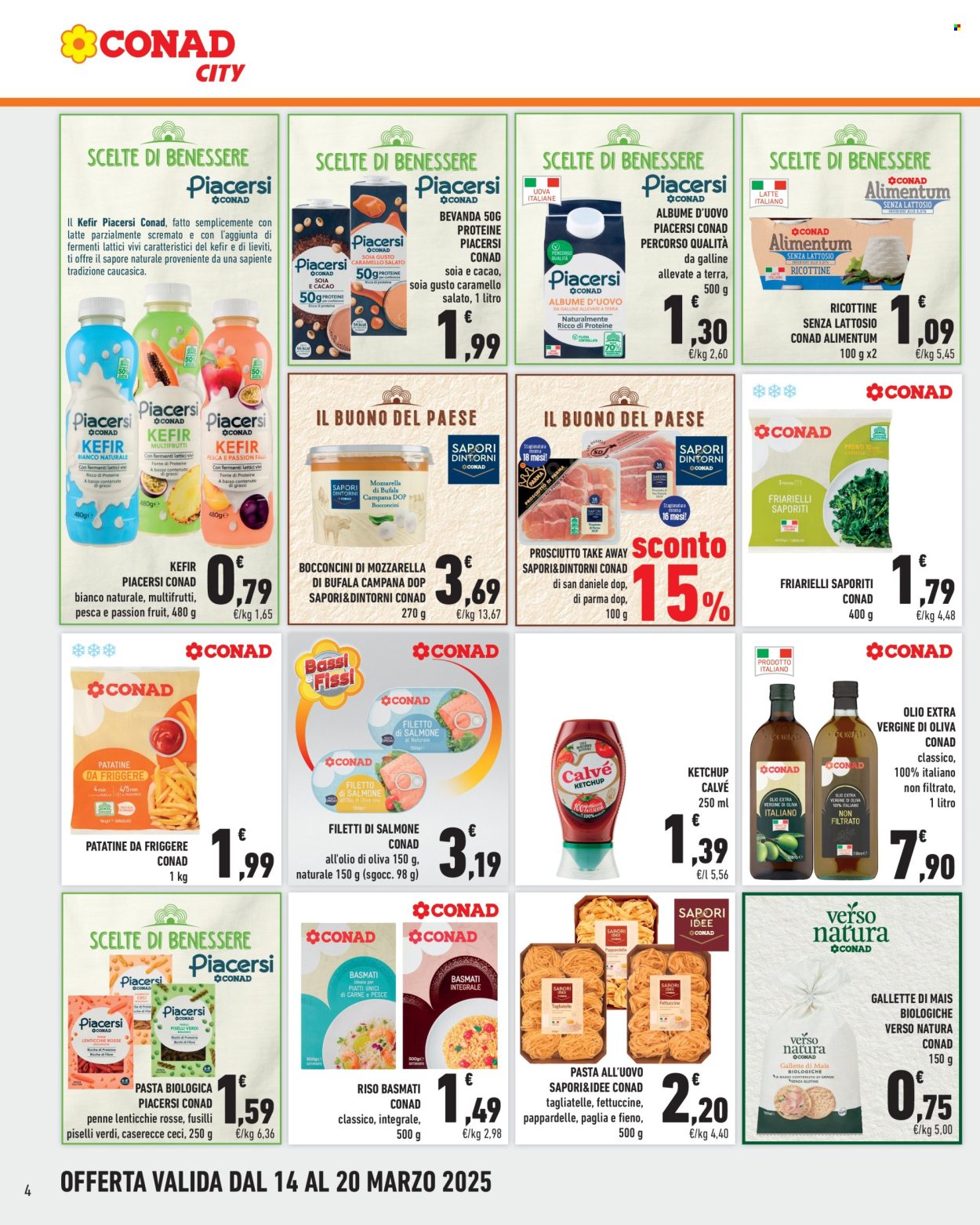 Volantino Conad City - 14/3/2025 - 20/3/2025. Pagina 4