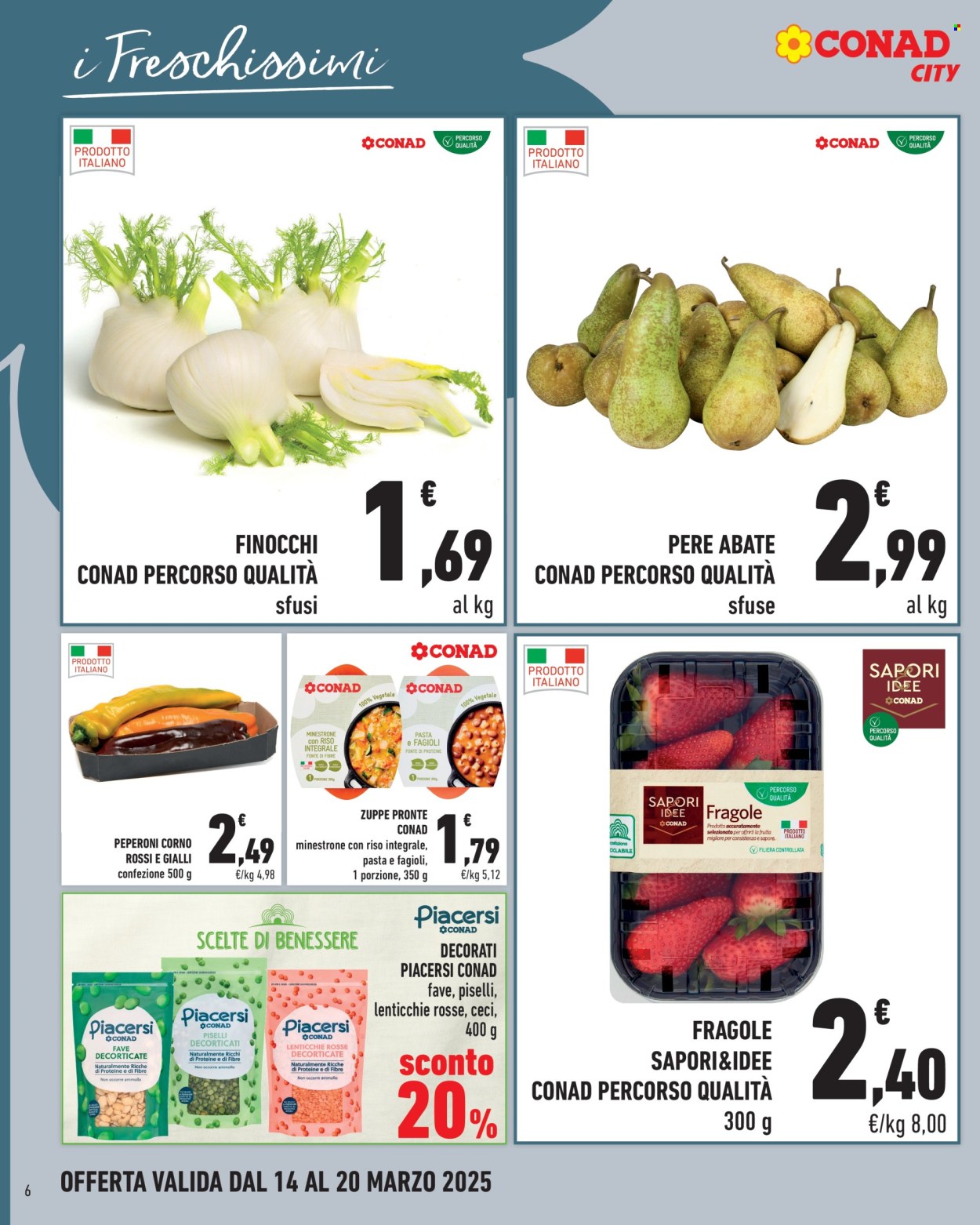 Volantino Conad City - 14/3/2025 - 20/3/2025. Pagina 6