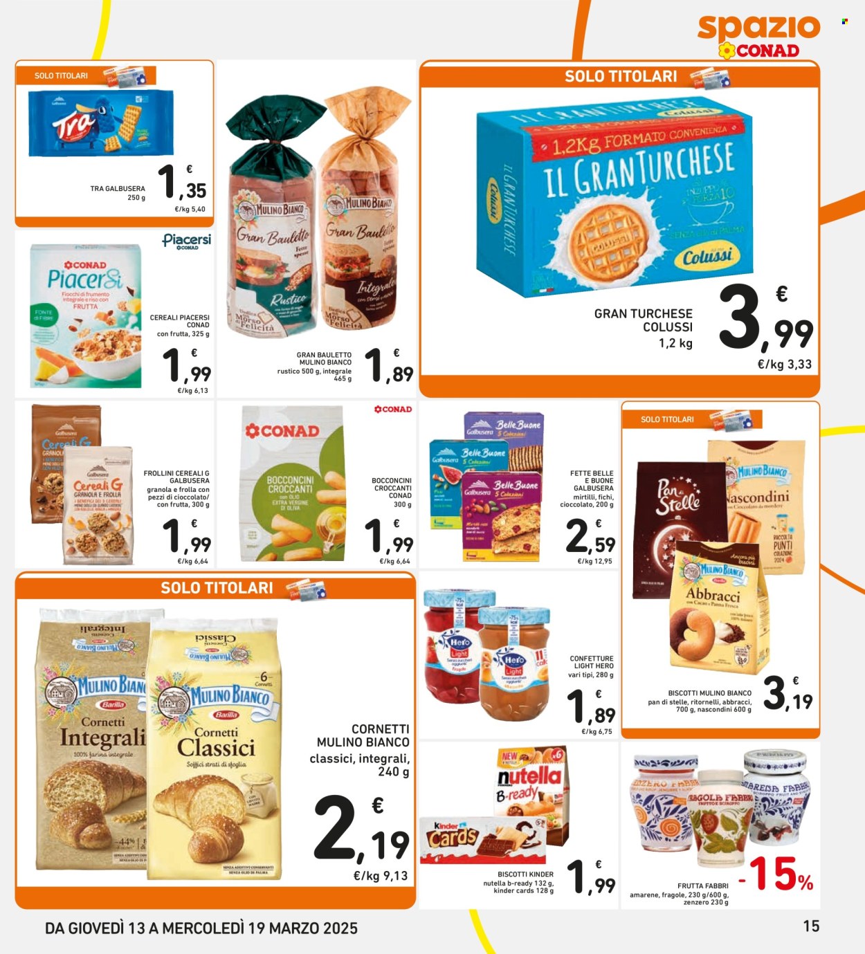 Volantino Spazio Conad - 13/3/2025 - 19/3/2025. Pagina 15