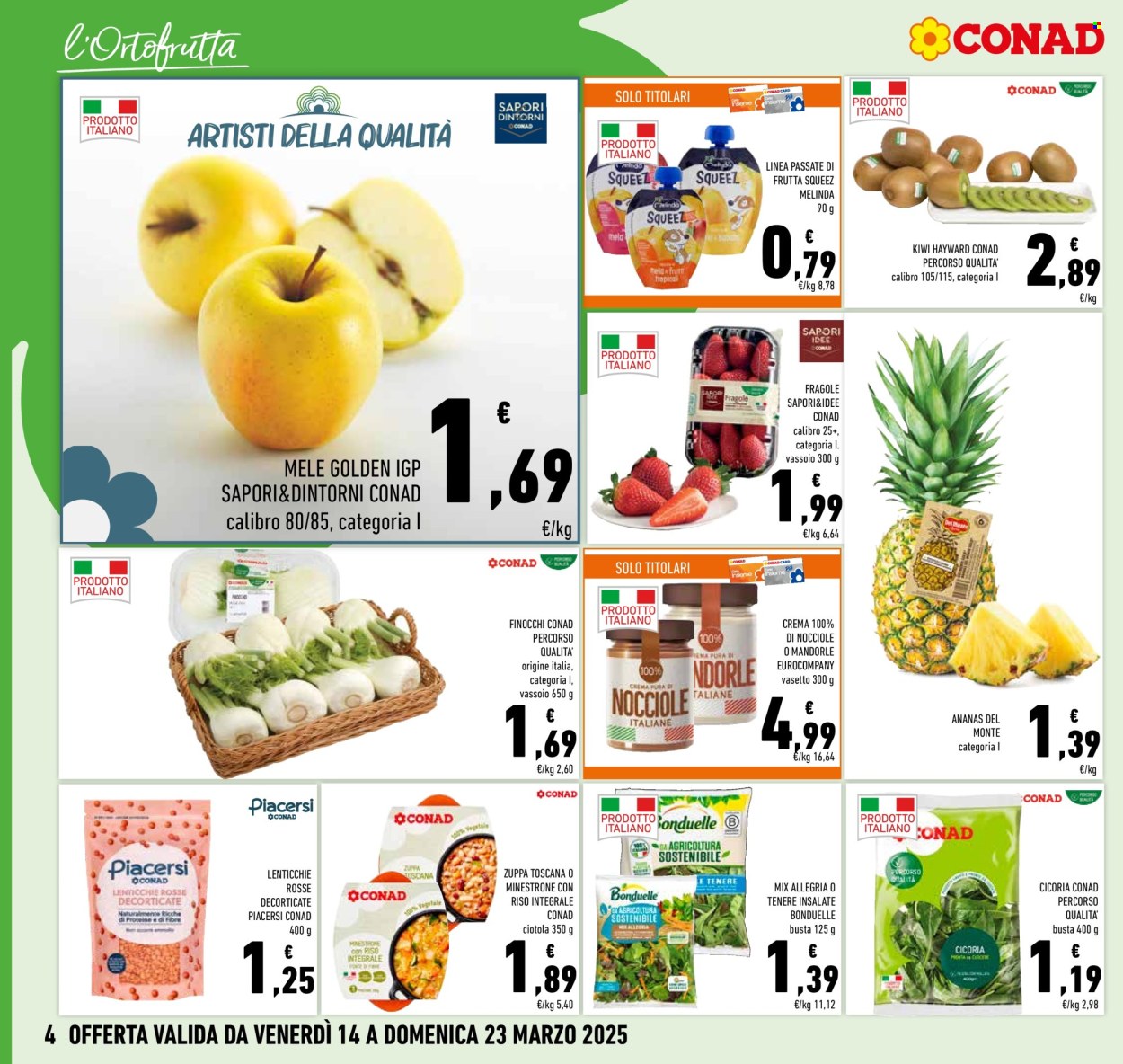 Volantino Conad - 14/3/2025 - 23/3/2025. Pagina 4