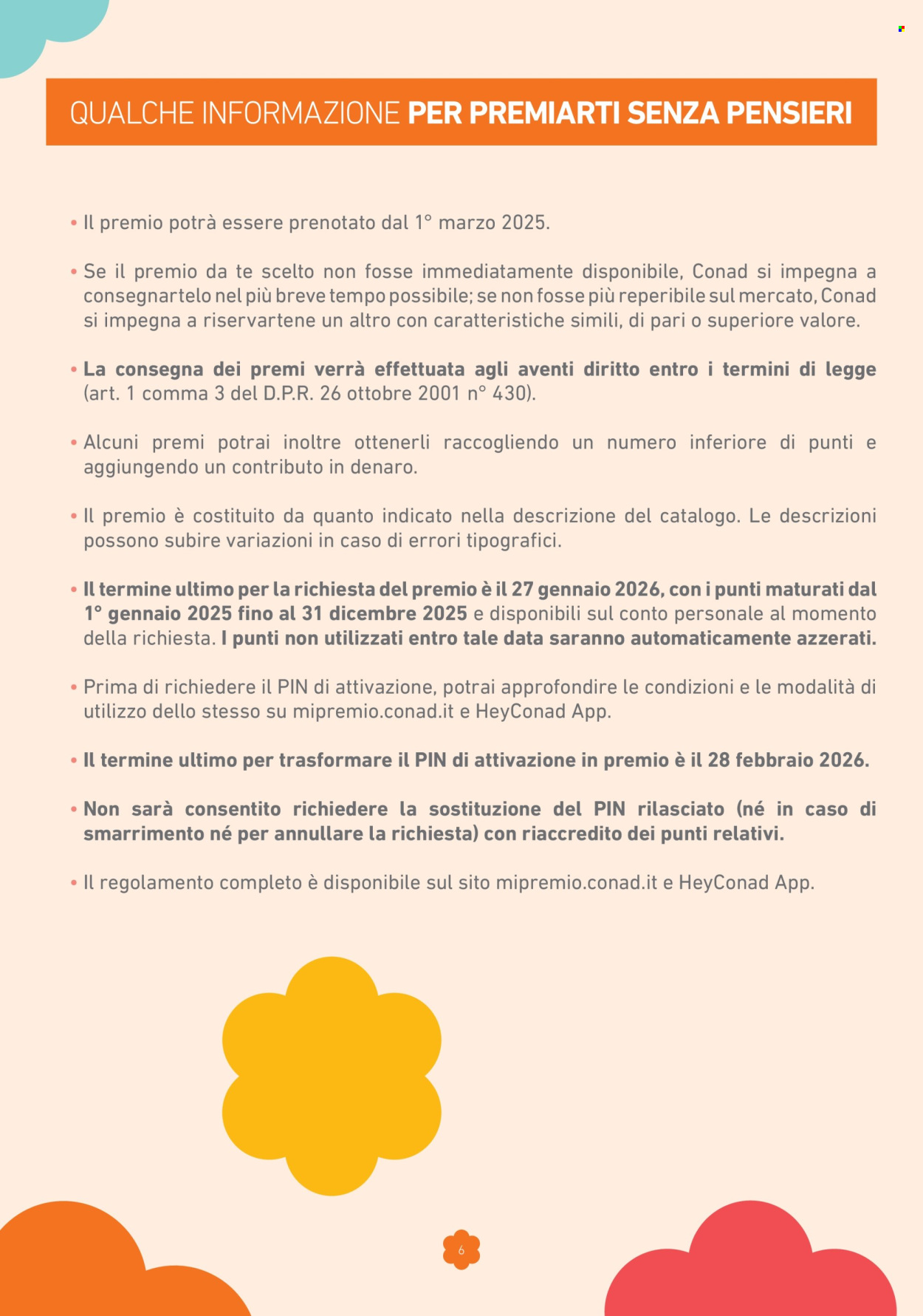 Leták Conad - 12.3.2025 - 31.1.2026. Strana 6