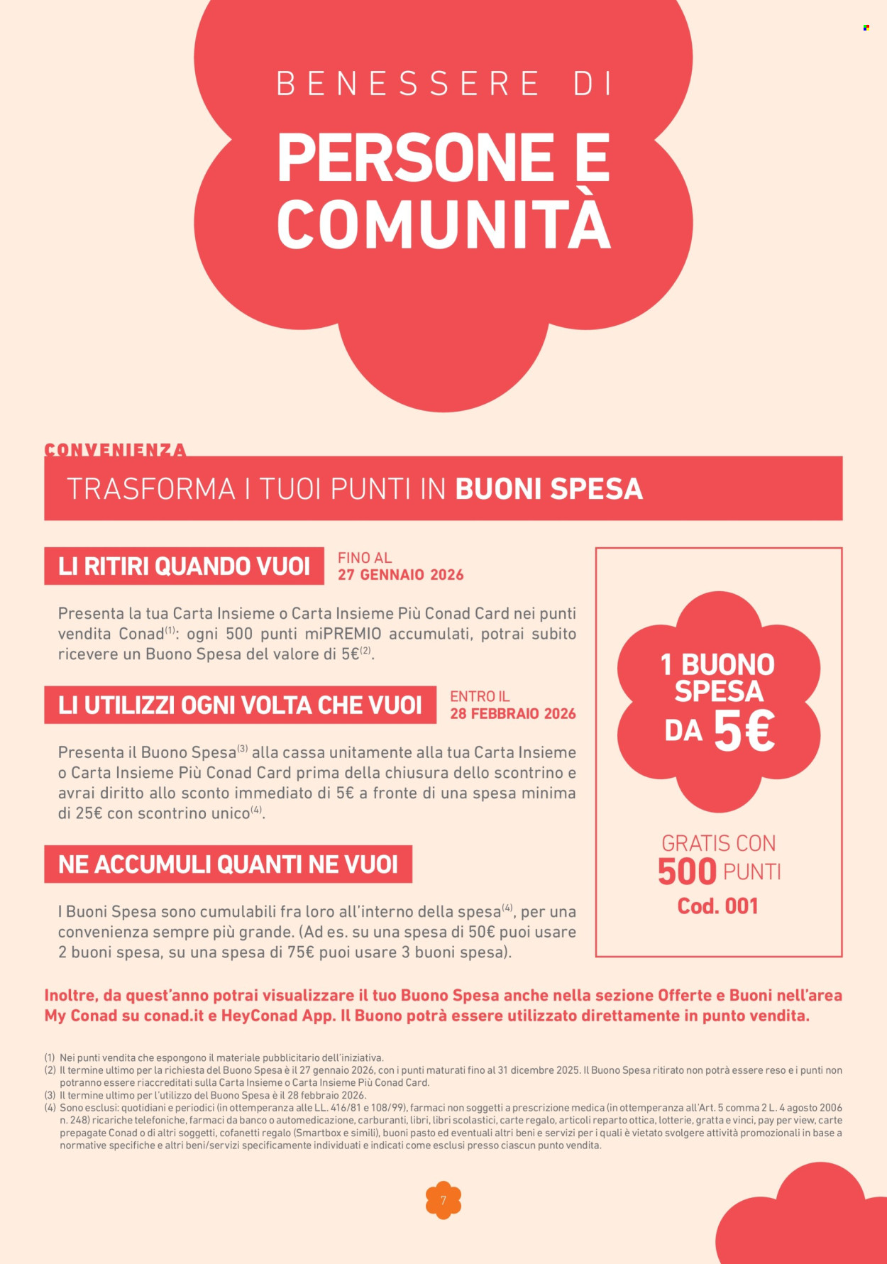 Leták Conad - 12.3.2025 - 31.1.2026. Strana 7