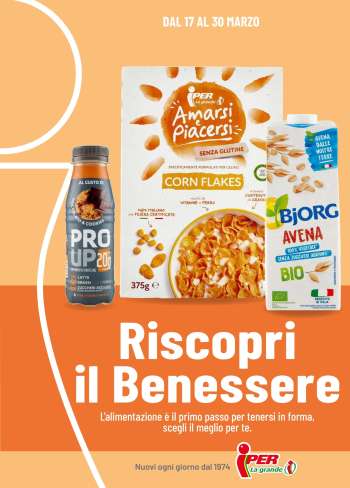 Volantino Iper, La grande i - 17/3/2025 - 30/3/2025.