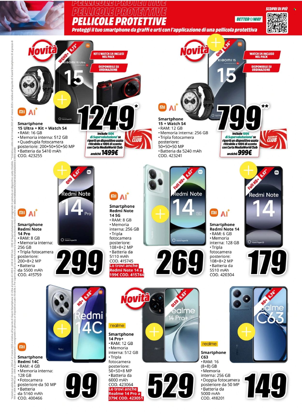 Volantino MediaWorld - 14/3/2025 - 27/3/2025. Pagina 5