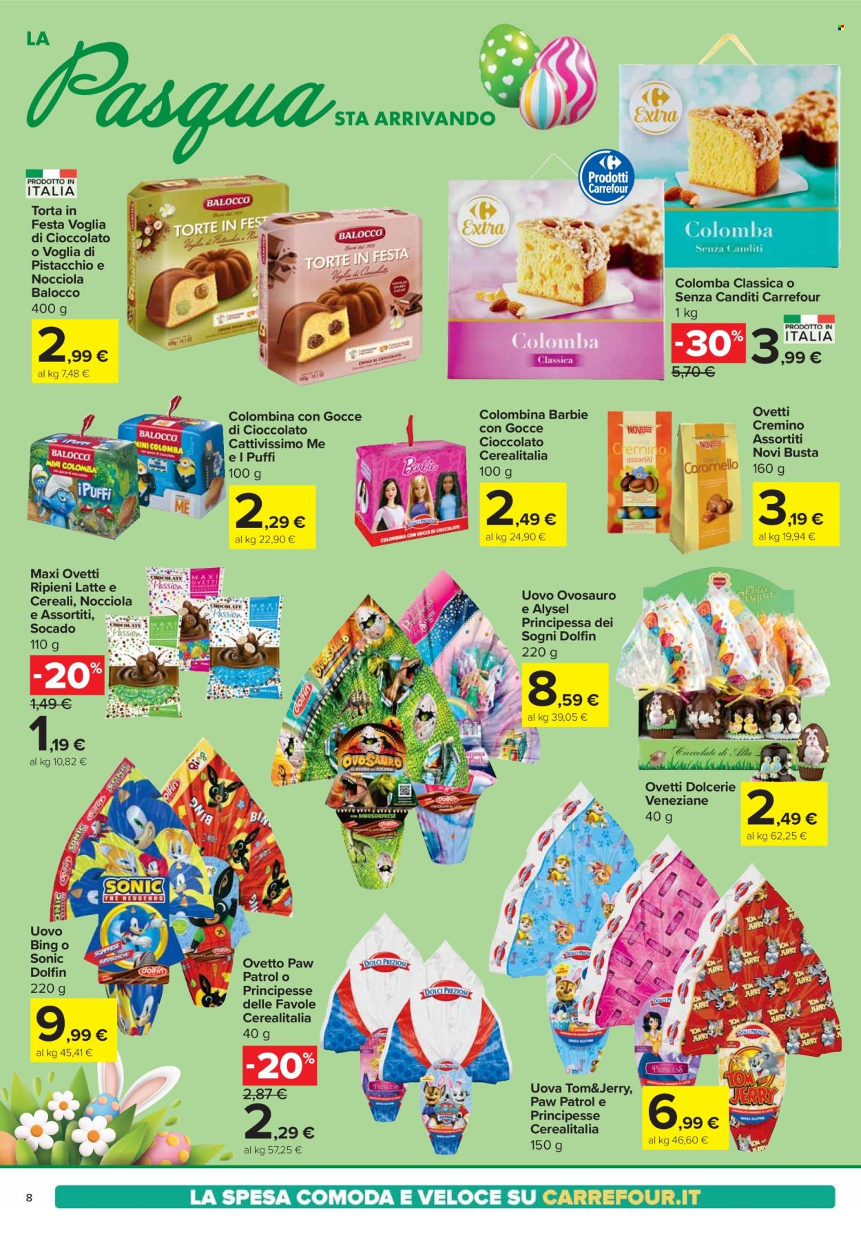 Volantino Carrefour - 18/3/2025 - 1/4/2025. Pagina 8