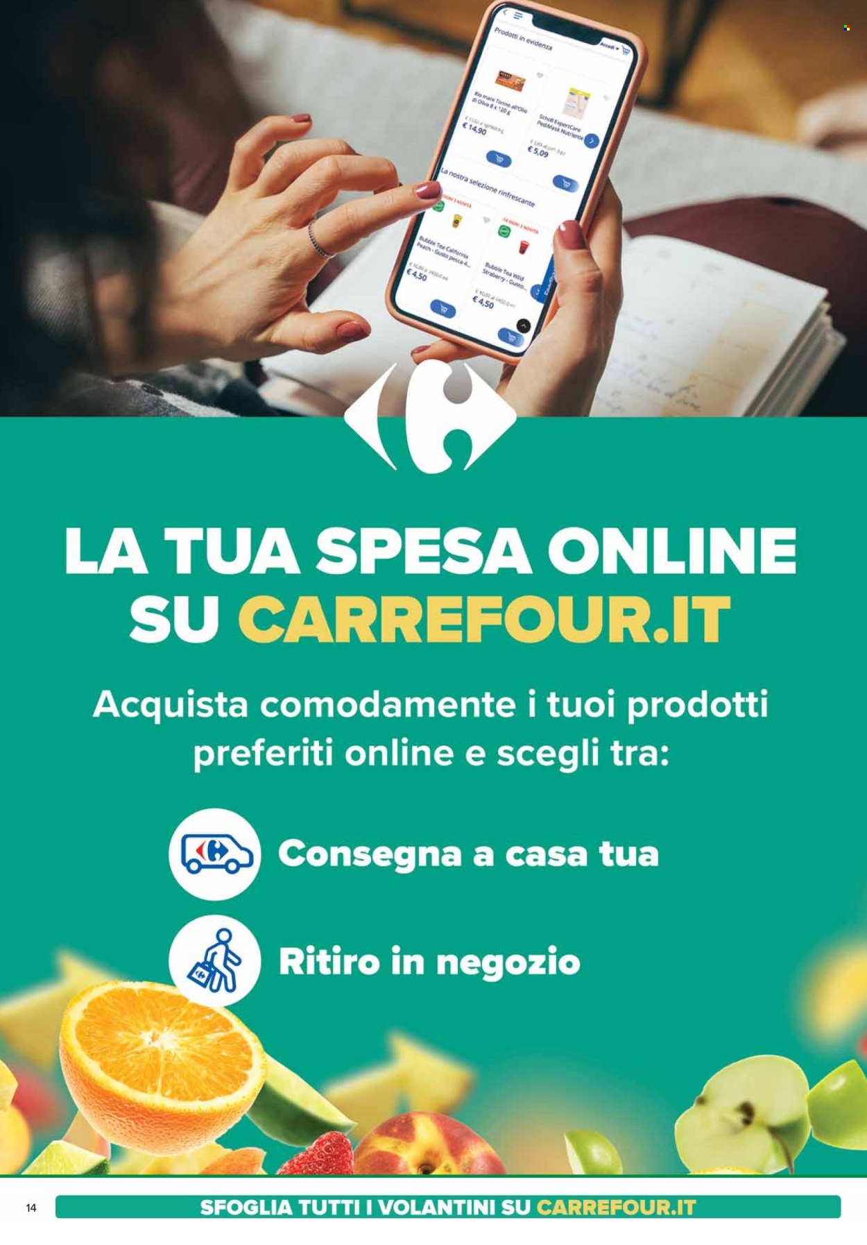 Volantino Carrefour - 18/3/2025 - 1/4/2025. Pagina 14