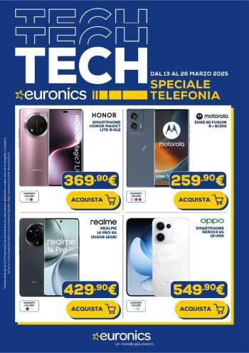 Volantino Euronics - 13/3/2025 - 26/3/2025.