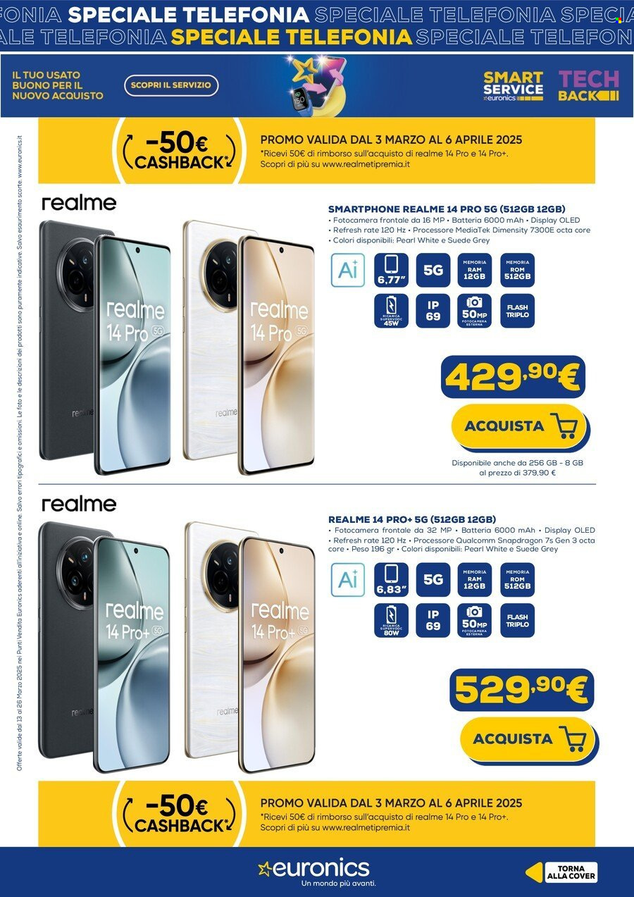 Volantino Euronics - 13/3/2025 - 26/3/2025. Pagina 4