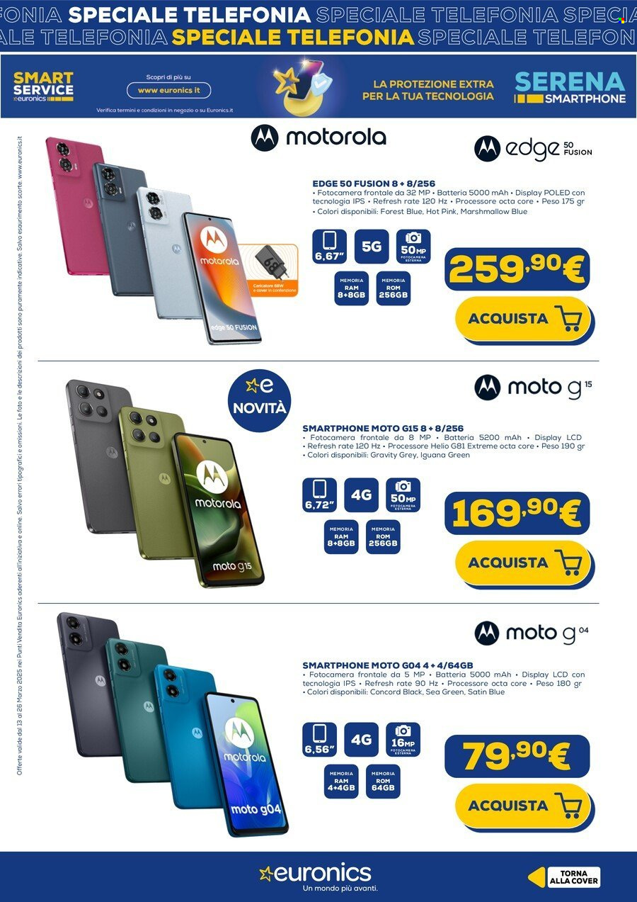 Volantino Euronics - 13/3/2025 - 26/3/2025. Pagina 5