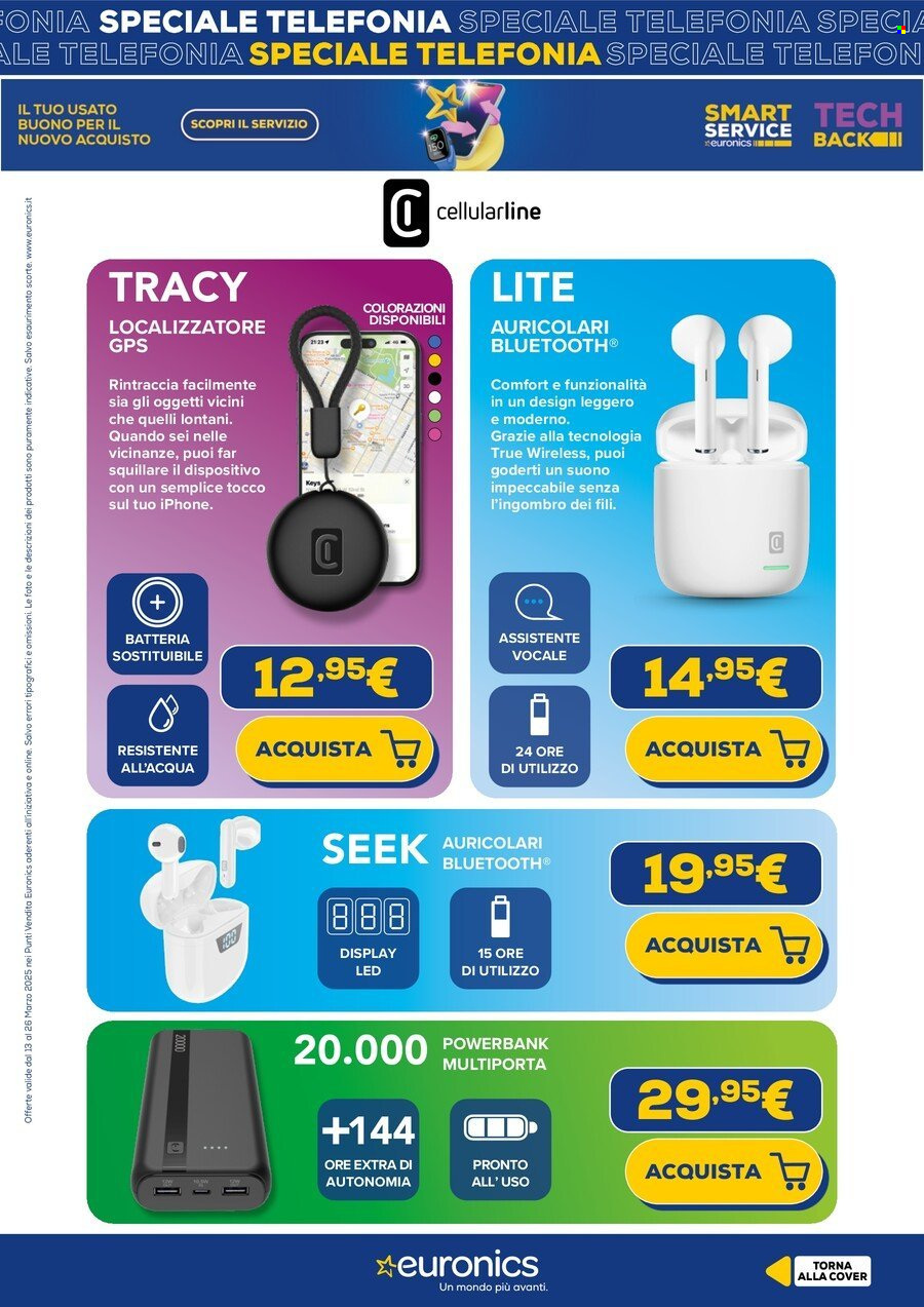 Volantino Euronics - 13/3/2025 - 26/3/2025. Pagina 10