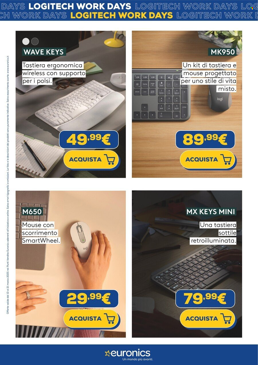 Volantino Euronics - 11/3/2025 - 21/3/2025. Pagina 3