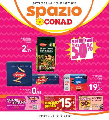 Volantino Spazio Conad - 21/3/2025 - 31/3/2025.