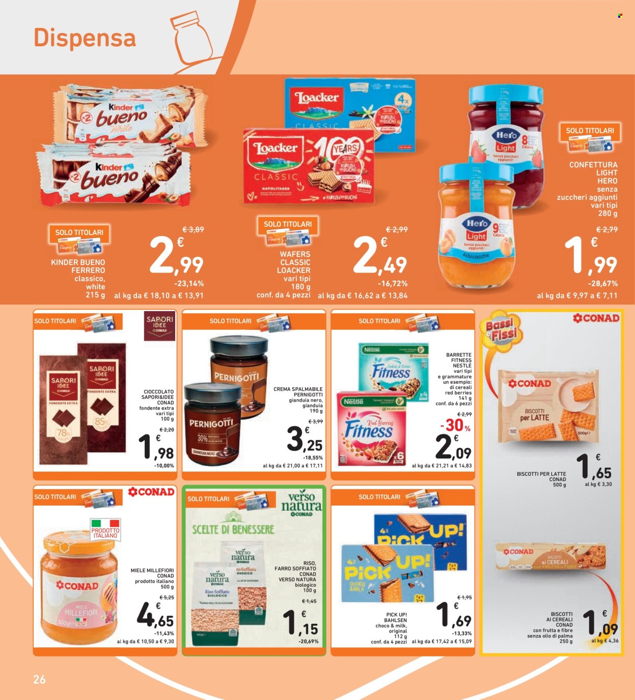 Volantino Spazio Conad - 21/3/2025 - 31/3/2025. Pagina 26