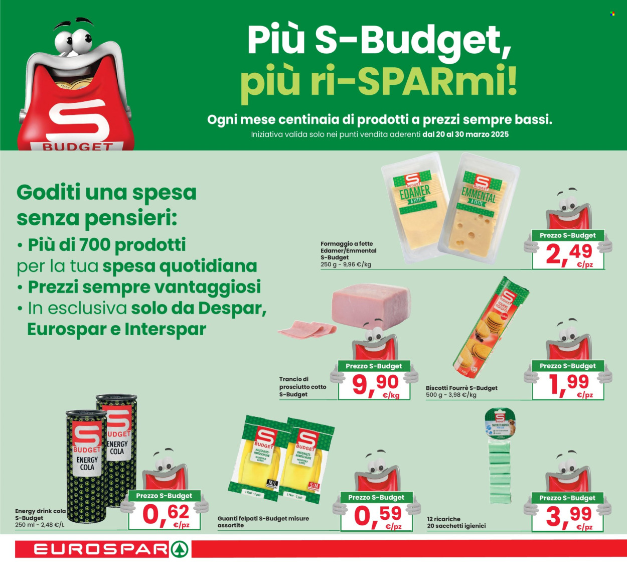 Volantino Eurospar - 20/3/2025 - 30/3/2025. Pagina 4