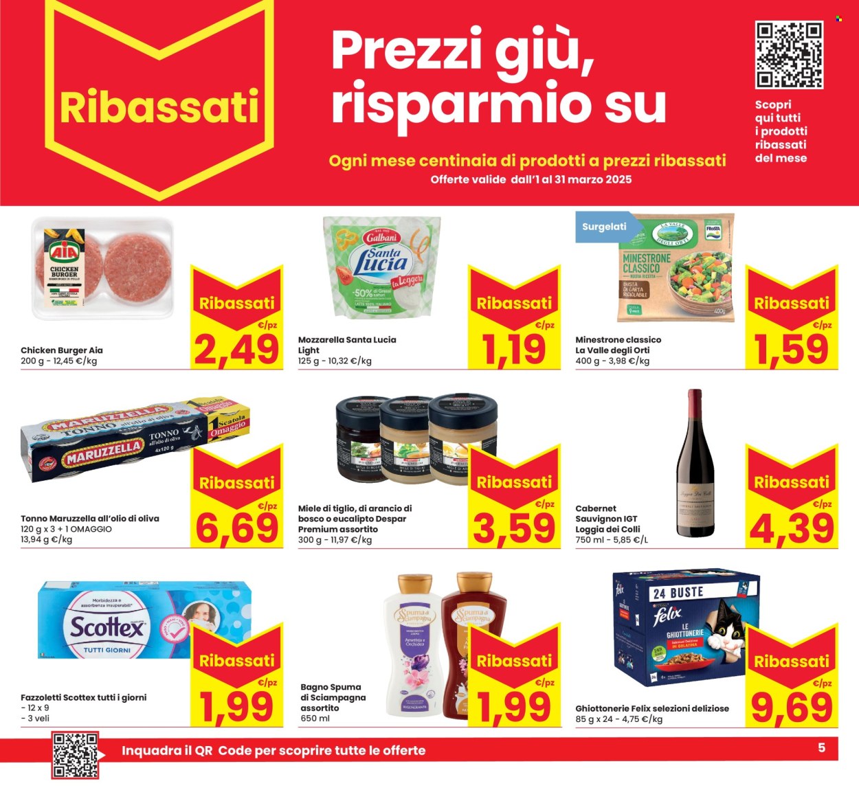 Volantino Eurospar - 20/3/2025 - 30/3/2025. Pagina 5