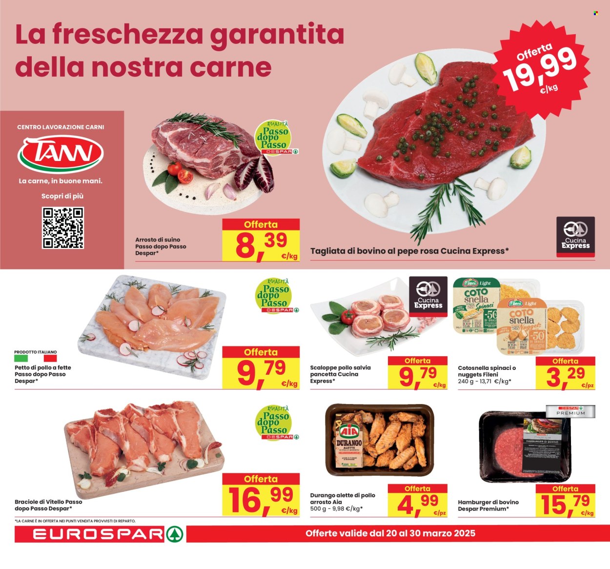 Volantino Eurospar - 20/3/2025 - 30/3/2025. Pagina 8