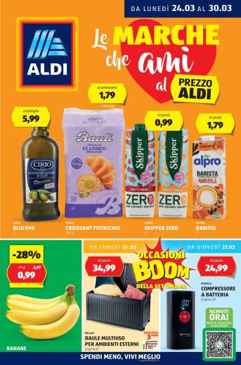 Volantino Aldi - 24/3/2025 - 30/3/2025.