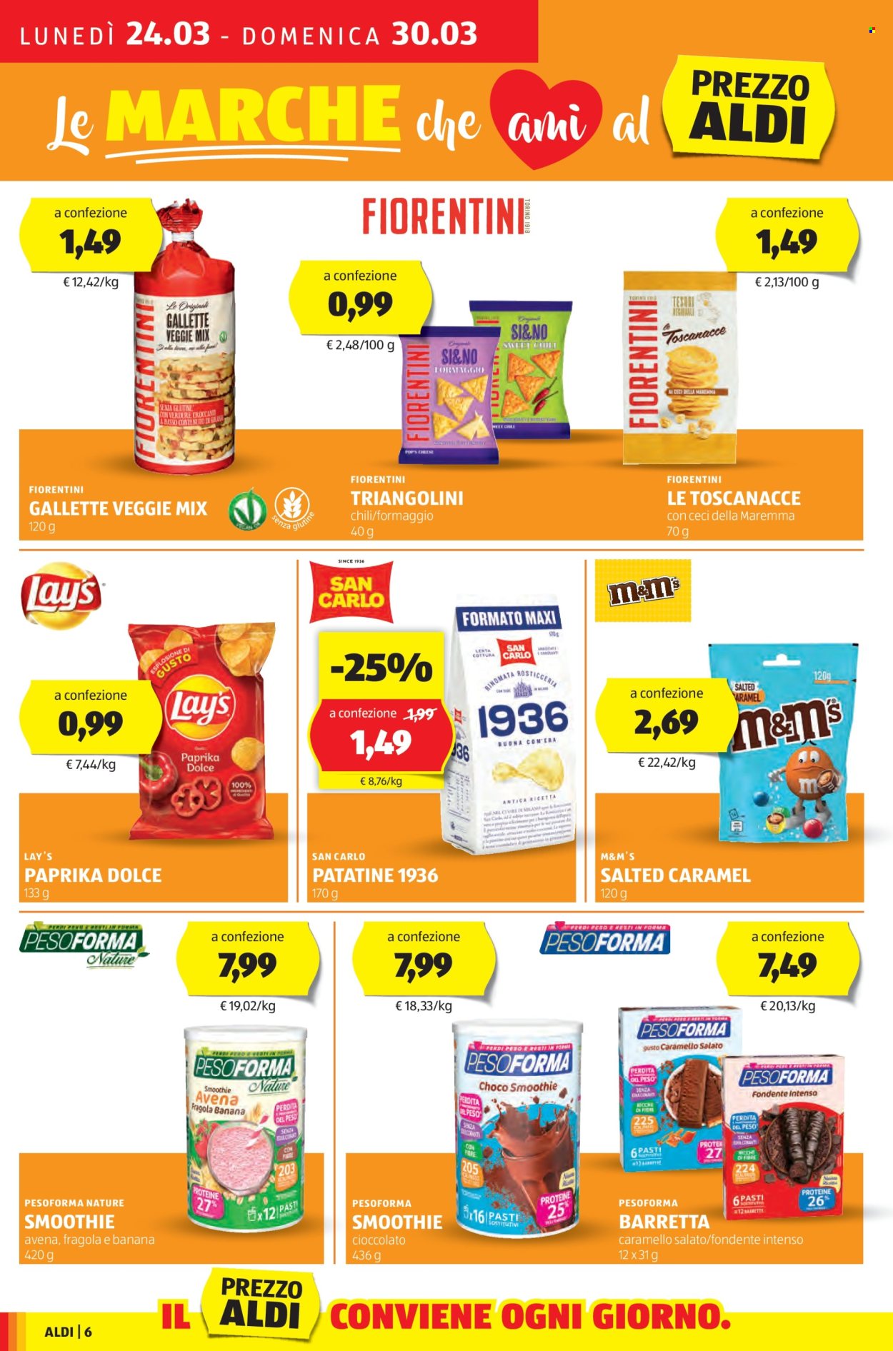 Volantino Aldi - 24/3/2025 - 30/3/2025. Pagina 6