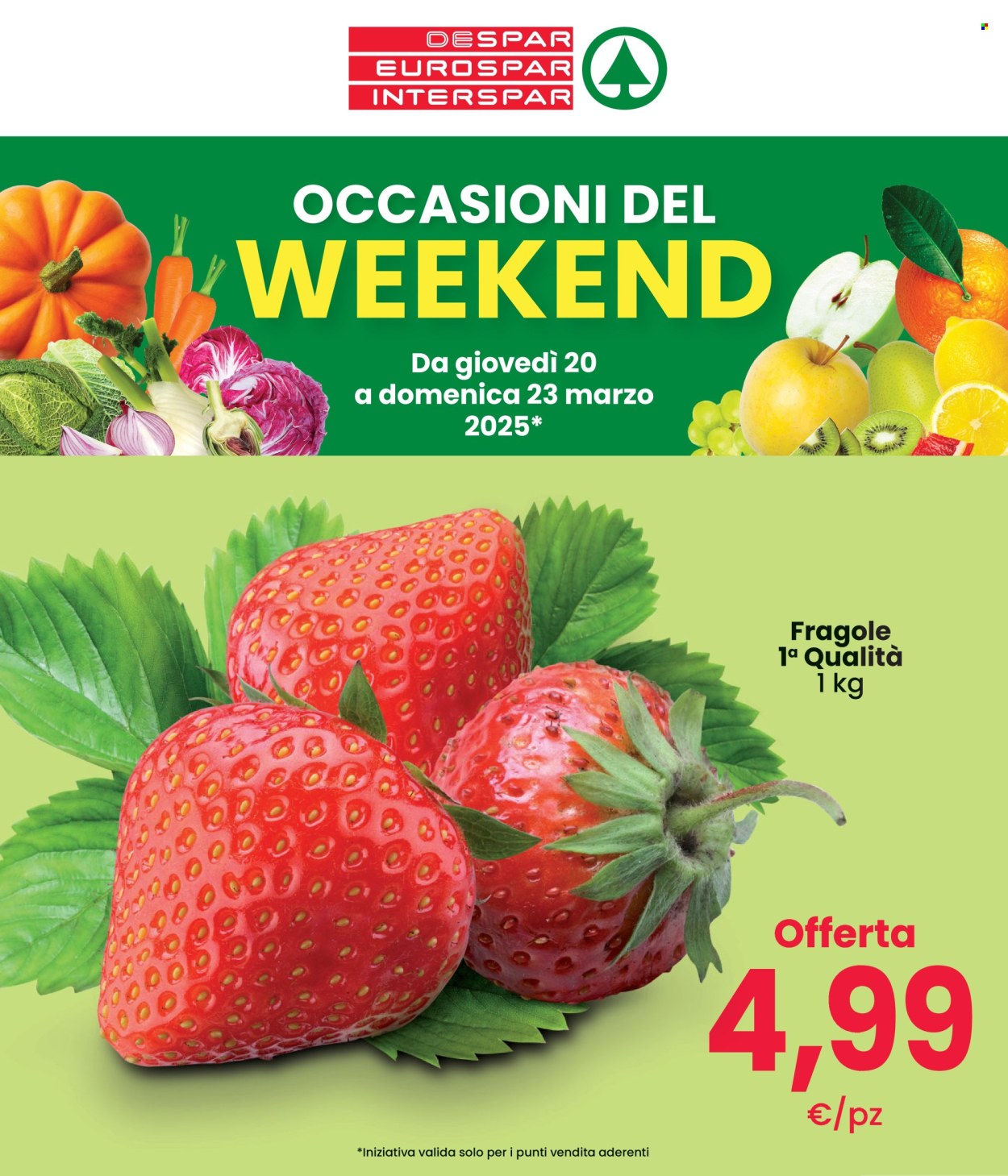 Volantino Interspar - 20/3/2025 - 23/3/2025. Pagina 1