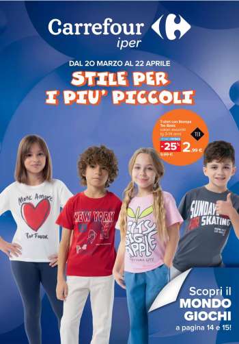 Volantino Carrefour - 20/3/2025 - 22/4/2025.