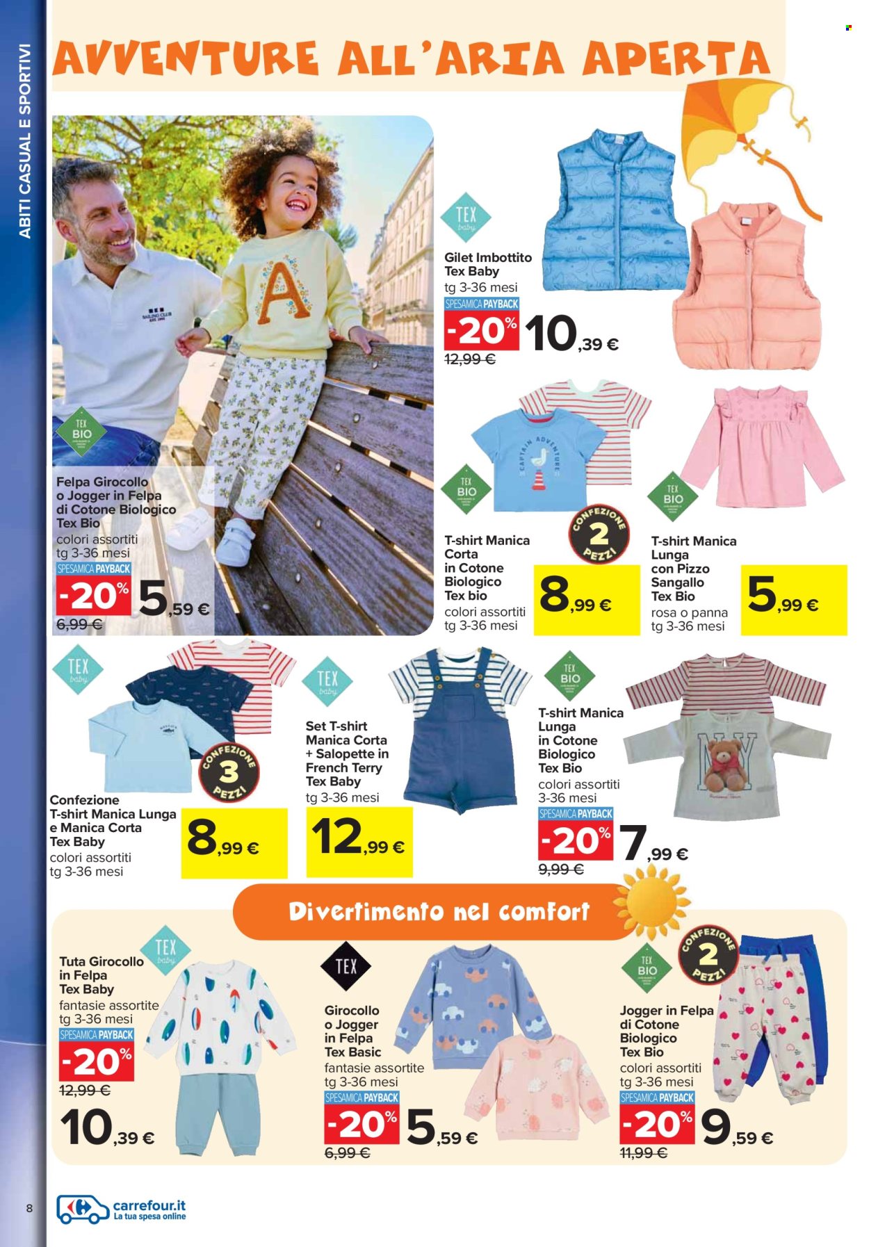 Volantino Carrefour - 20/3/2025 - 22/4/2025. Pagina 8