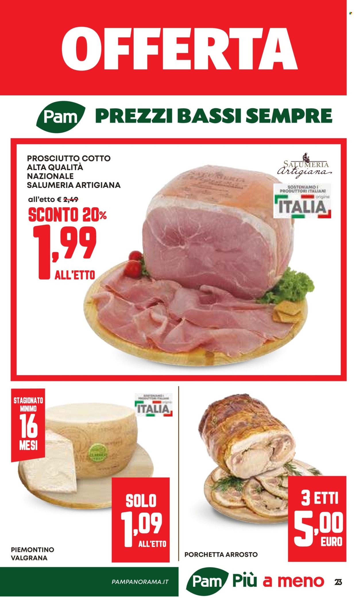 Volantino Pam Panorama - 20/3/2025 - 26/3/2025. Pagina 23