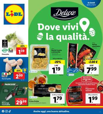 Volantino Lidl - 24/3/2025 - 30/3/2025.