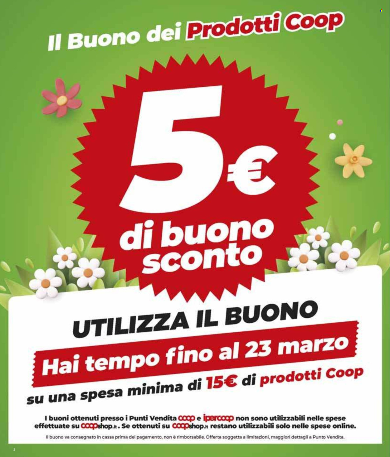 Volantino Coop - 20/3/2025 - 30/3/2025. Pagina 2