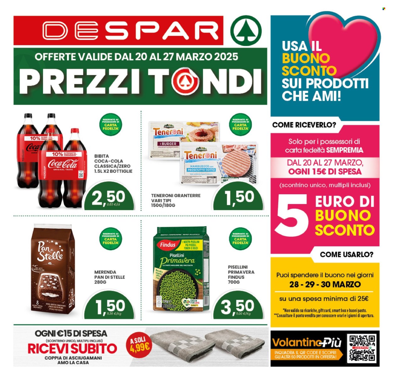 Volantino Despar - 20/3/2025 - 27/3/2025. Pagina 1