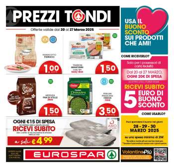 Volantino Eurospar - 20/3/2025 - 27/3/2025.