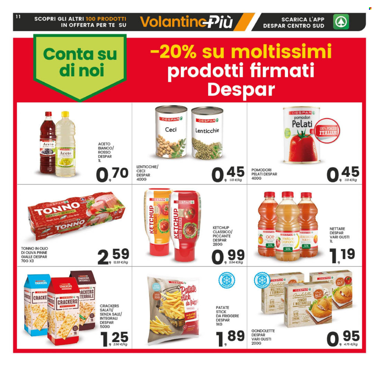 Volantino Eurospar - 20/3/2025 - 27/3/2025. Pagina 11
