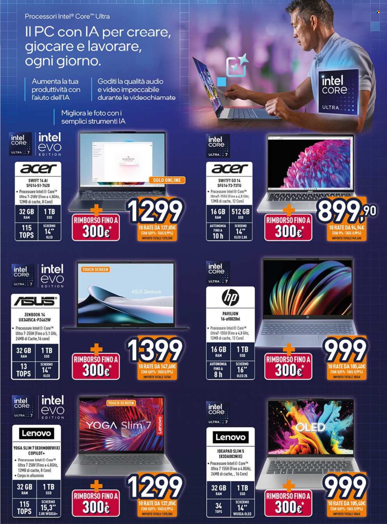 Volantino Unieuro - 20/3/2025 - 2/4/2025. Pagina 9
