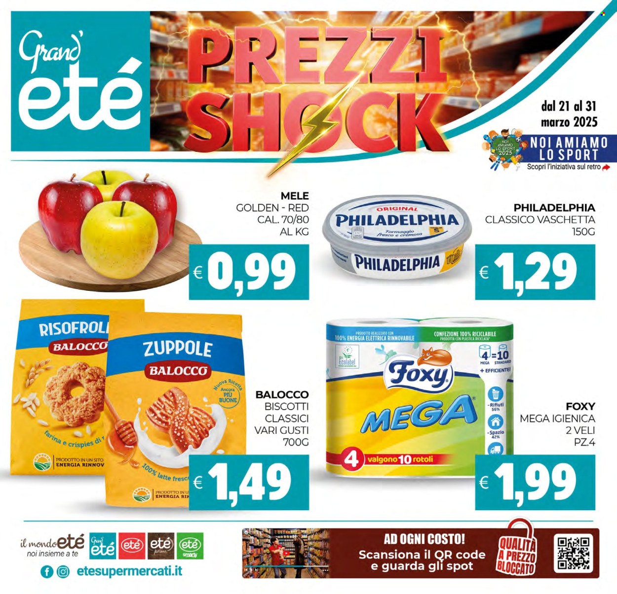 Volantino Eté - 21/3/2025 - 31/3/2025. Pagina 1