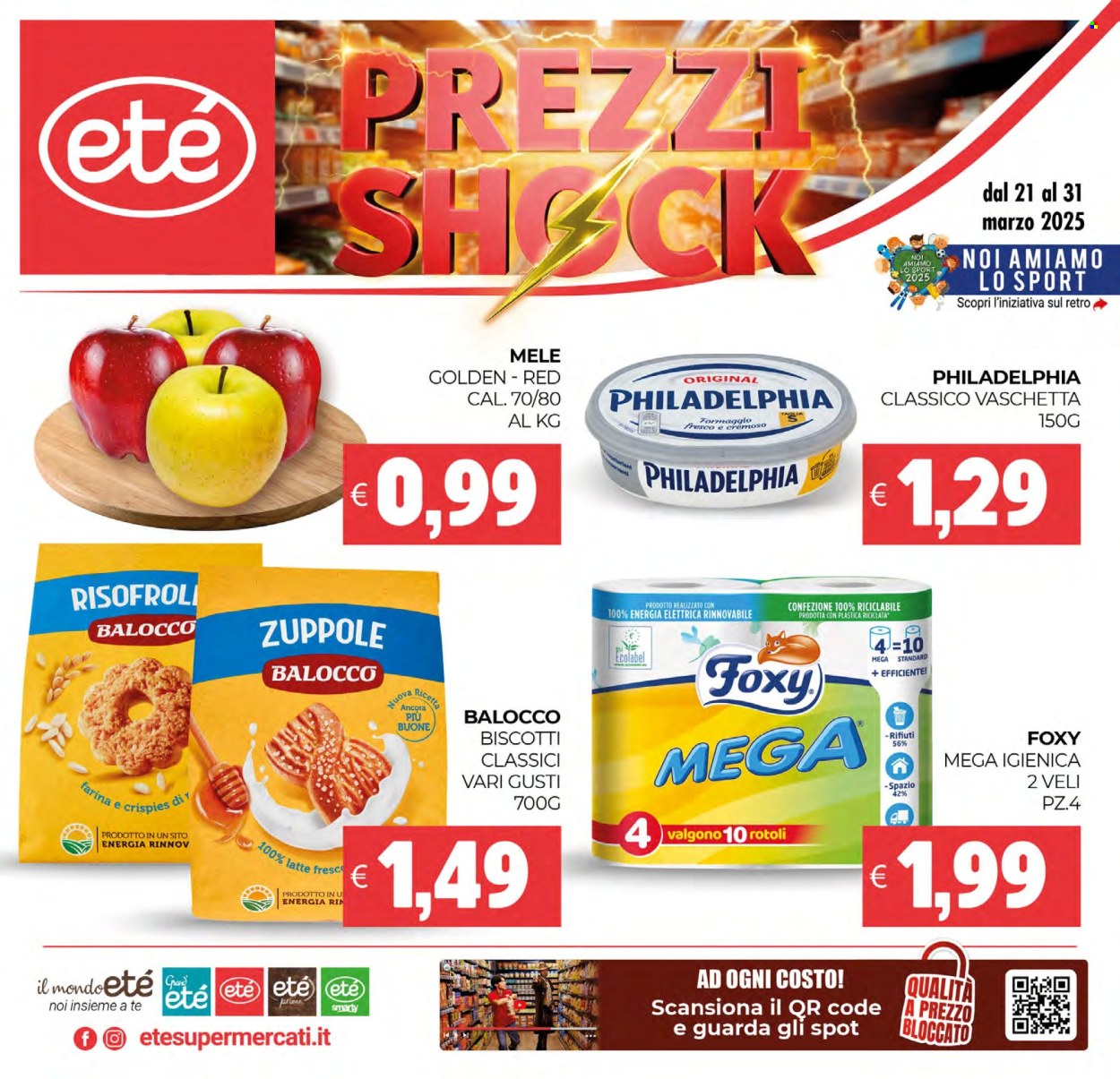 Volantino Eté - 21/3/2025 - 31/3/2025. Pagina 1