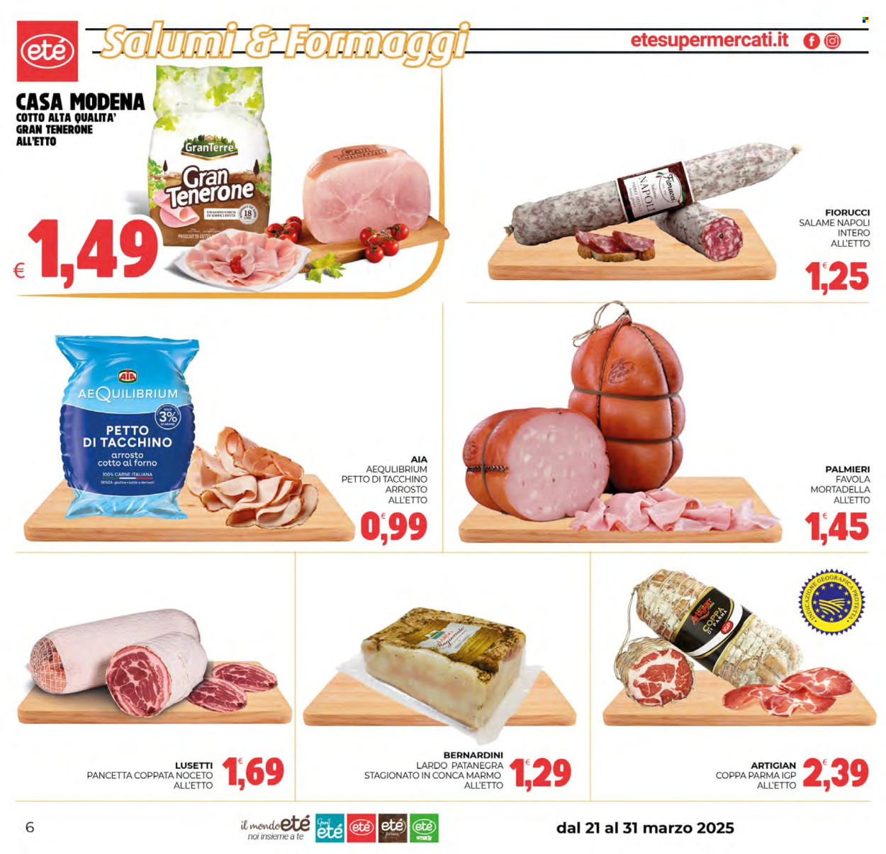 Volantino Eté - 21/3/2025 - 31/3/2025. Pagina 6