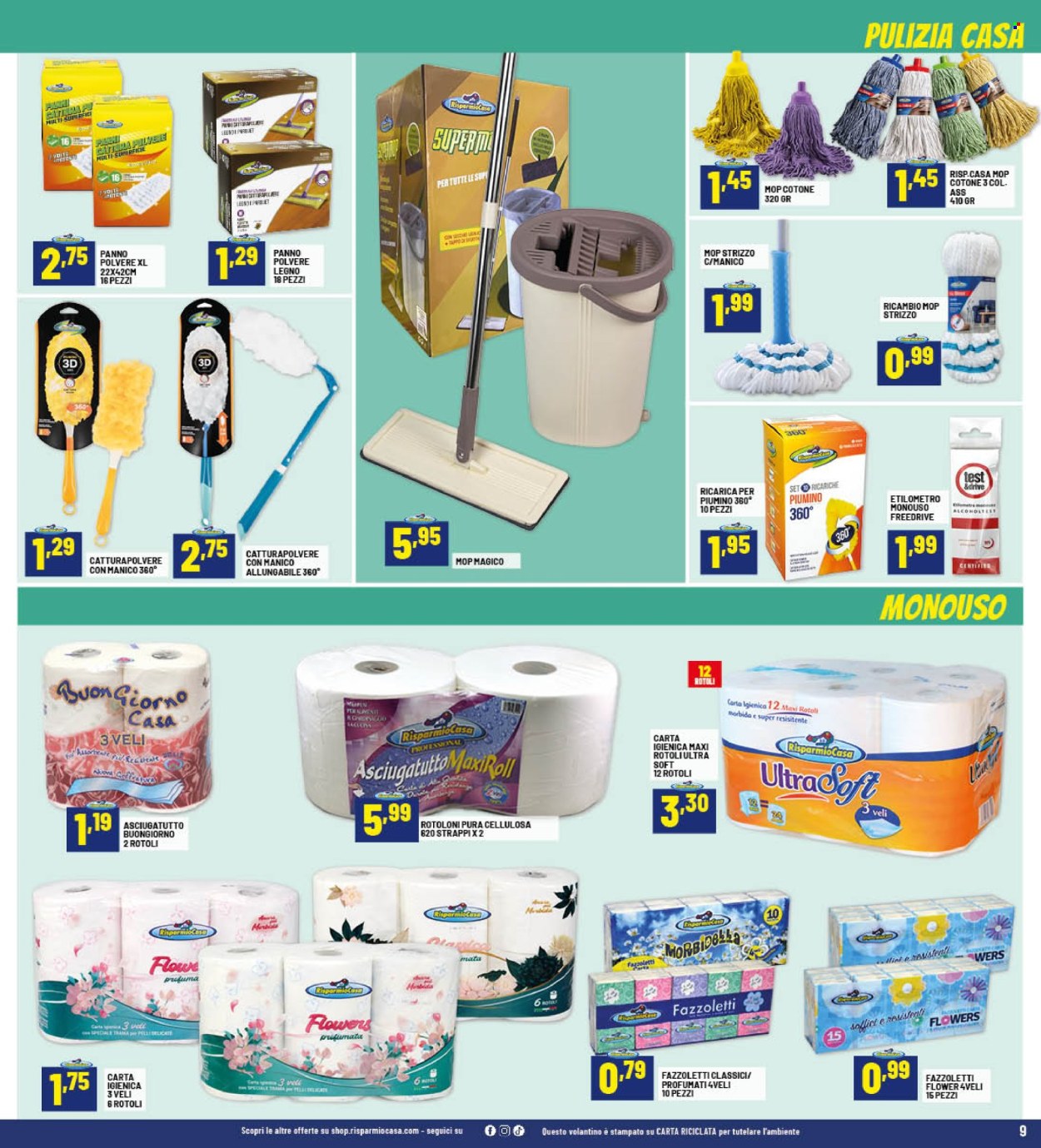 Volantino Risparmio Casa - 22/3/2025 - 5/4/2025. Pagina 9