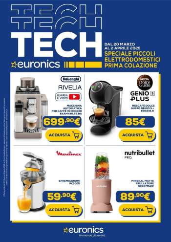Volantino Euronics - 20/3/2025 - 2/4/2025.