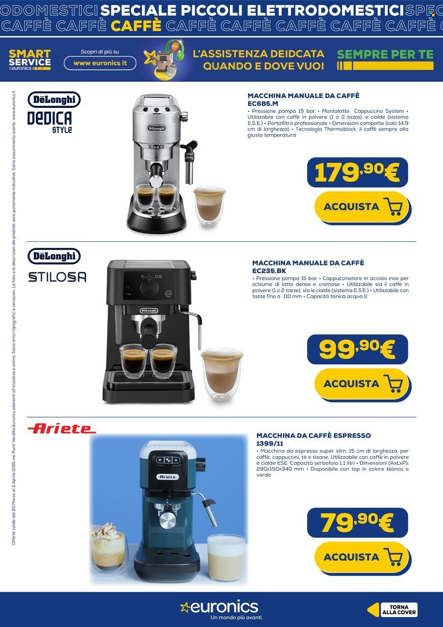 Volantino Euronics - 20/3/2025 - 2/4/2025. Pagina 7